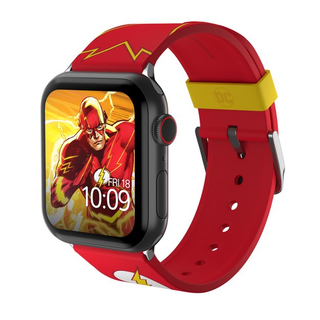 DC Comics – apyrankė, skirta Apple Watch 38/40/41/42/44/45/49 mm (Flash Tactical)