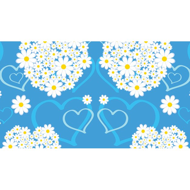 „Nexgen Skins“ su 3D efektu, skirta „iMac 27“ („Hearts and Daisies 3D“)