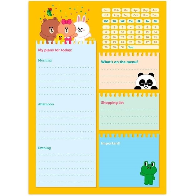 LINIJAS DRAUGAI - Planner A5