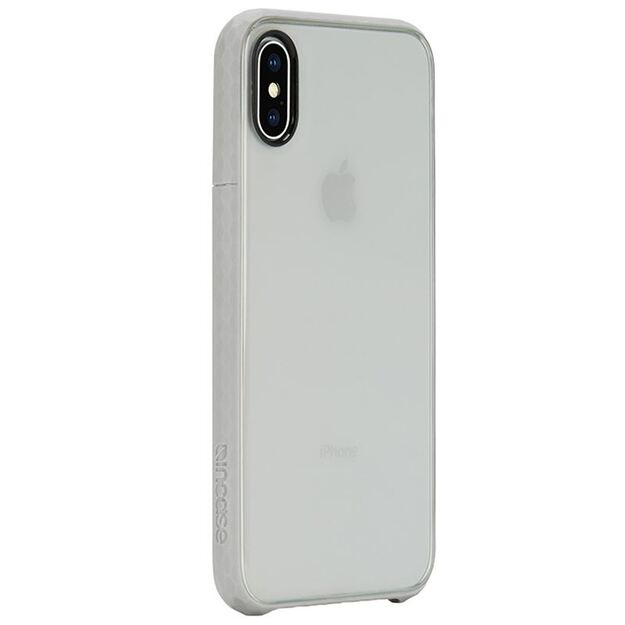 „IPhone X“ skirtas „Incase Pop“ dėklas („Clear/Slate“)