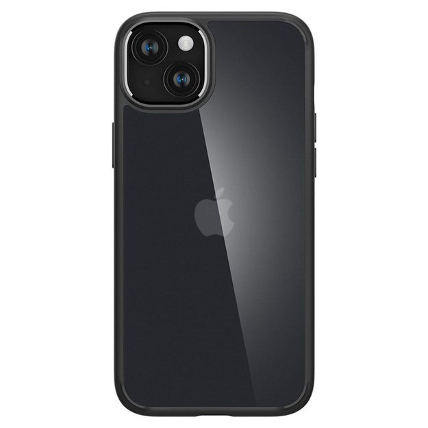 Spigen Ultra Hybrid – dėklas, skirtas iPhone 15 (šalčio juodas)