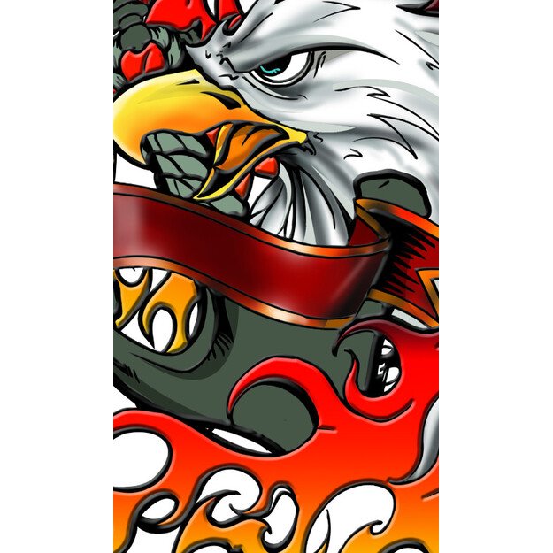 „Nexgen Skins“ su 3D efektu, skirta „Samsung Galaxy S3“ („Iron Eagle 3D“)