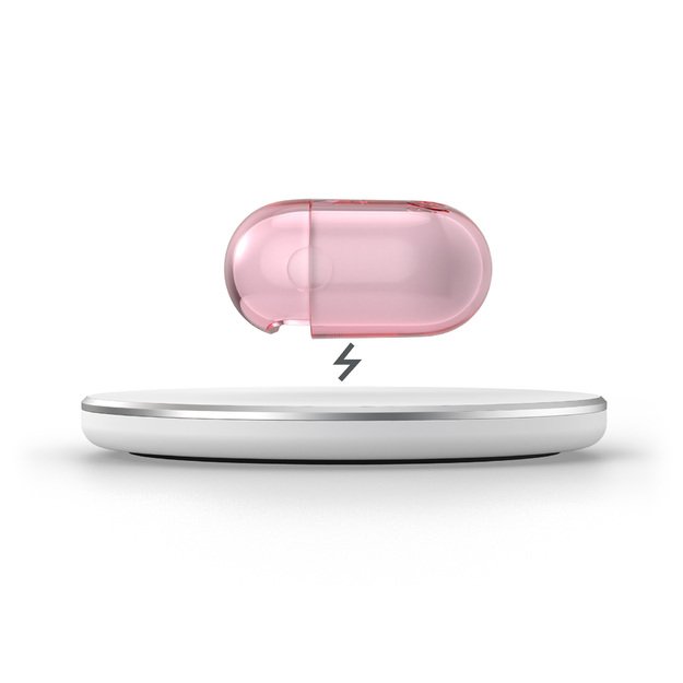 Speck Presidio Clear – dėklas Apple Airpods 3 gen su Microban (Icy Pink)