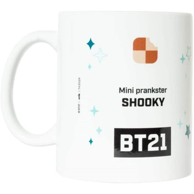 BT21 - 300 ml SHOOKY keraminis puodelis