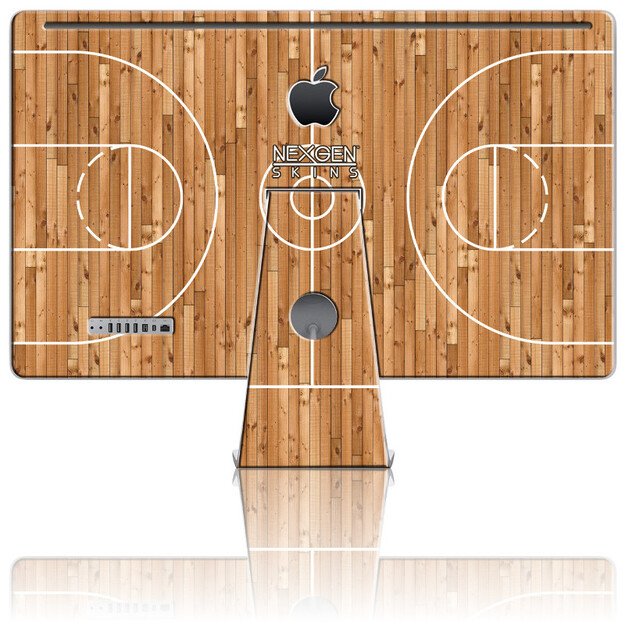 Nexgen Skins su 3D efektu, skirta iMac 27 (Hardwood Classic 3D)