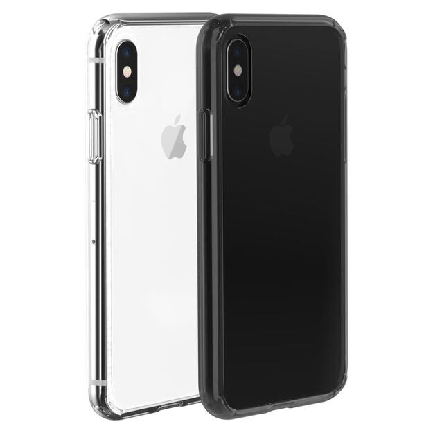 Just Mobile Tenc oro dėklas, skirtas iPhone Xs Max (Crystal Black)