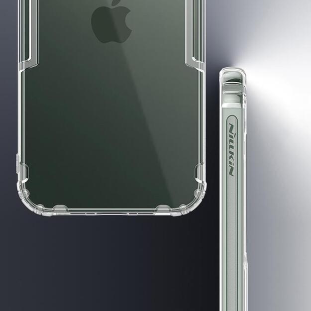 Nillkin Nature TPU dėklas – Apple iPhone 12 Pro Max dėklas (tamsiai žalias)