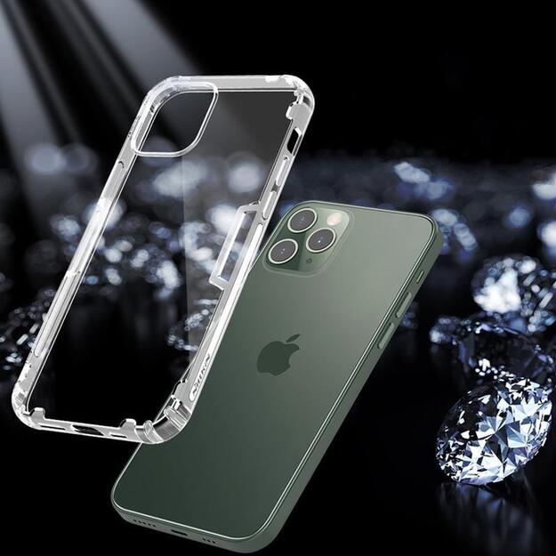 Nillkin Nature TPU dėklas – Apple iPhone 12 Pro Max dėklas (tamsiai žalias)