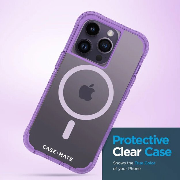 Case-Mate Tough Plus MagSafe – dėklas iPhone 14 Pro (La La Lavender)