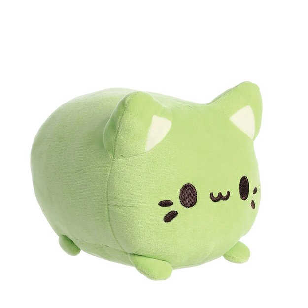 Tasty Peach - pliušinis talismanas 18 cm Green Tea Meowchi