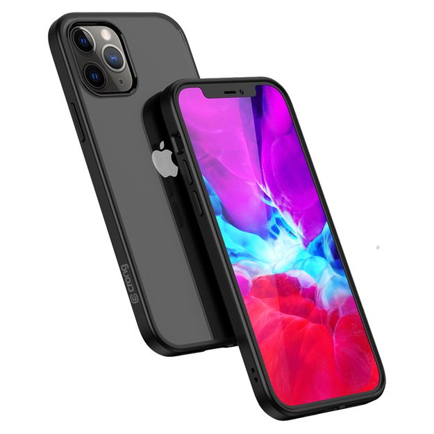 Crong Color Cover – lankstus dėklas, skirtas iPhone 12 Pro Max (mėlynas)