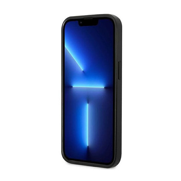 US Polo Assn Leather Stitch – dėklas, skirtas iPhone 14 Pro (tamsiai mėlynas) 20