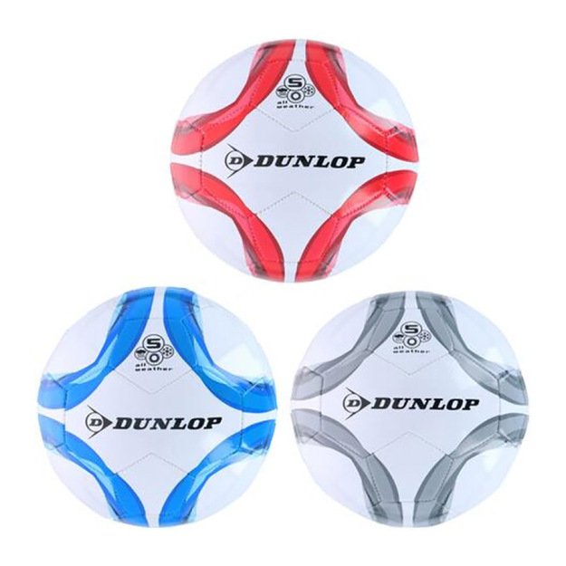 Dunlop – futbolo kamuolys s. 5 (raudona)