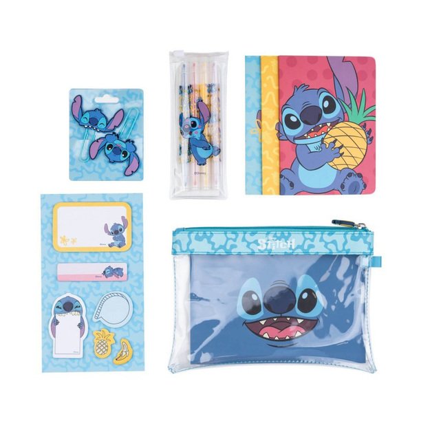 Disney Stitch Tropical – mokyklinių reikmenų rinkinys