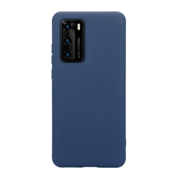 Crong Color Cover – lankstus dėklas, skirtas Huawei P40 (mėlynas)