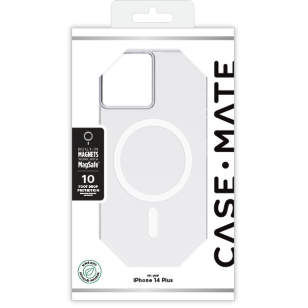 Case-Mate Togh Clear MagSafe – dėklas, skirtas iPhone 14 Plus (skaidrus)