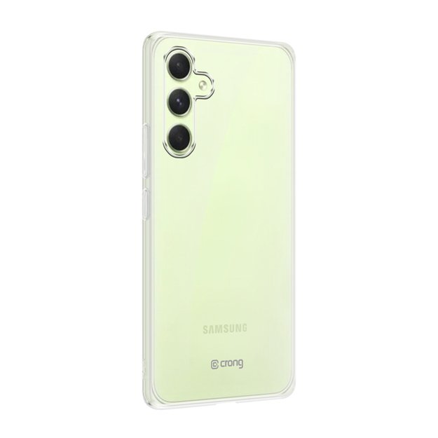 Crong Crystal Slim Cover – dėklas, skirtas Samsung Galaxy A34 5G (skaidrus)