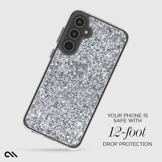 Case-Mate Twinkle – dėklas, skirtas Samsung Galaxy S23 FE 5G (Diskoteka)