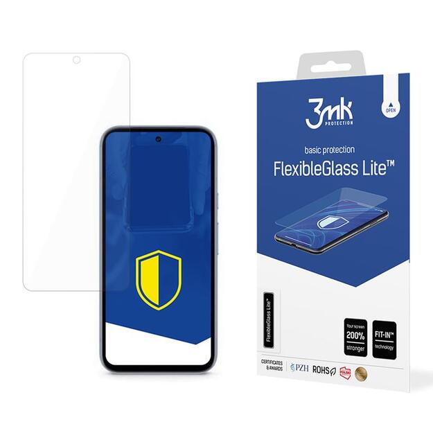 3mk FlexibleGlass Lite – hibridinis stiklas, skirtas „Google Pixel 8A“.